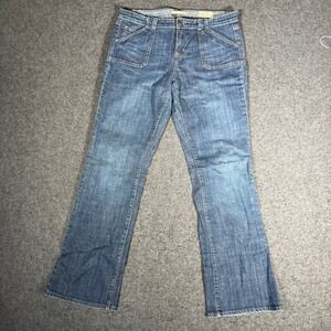 Gap Womens Bootcut Jeans Size 10  Trouser Stretch Patch Pocket Denim Pants